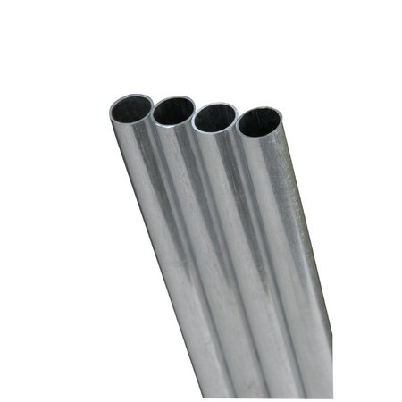 K&S PRECISION METALS Tube Rnd 1/2X.035X12Alum 83035